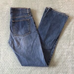 Vtg 2000 GAP Modern Bootcut Jeans Made in USA 100% Cotton Size 6 Regular Denim
